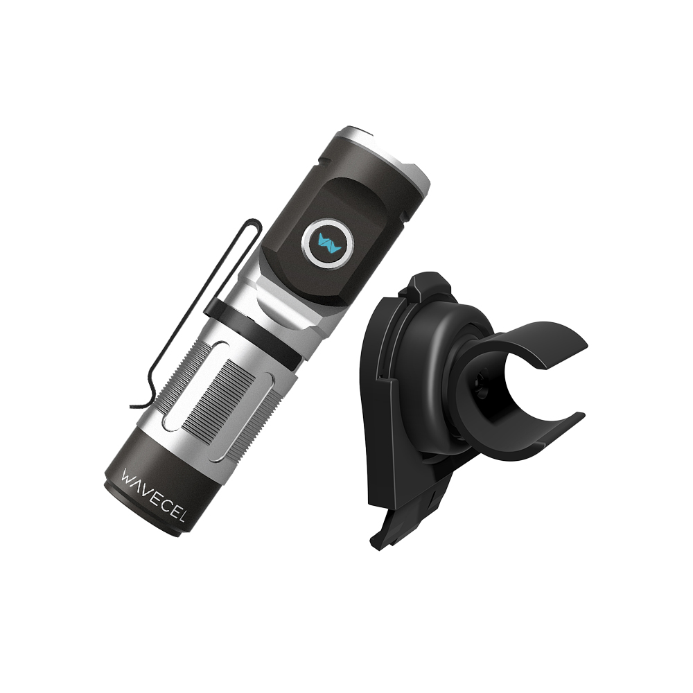 Hardknock Flashlight and Universal Slot Clip from GME Supply